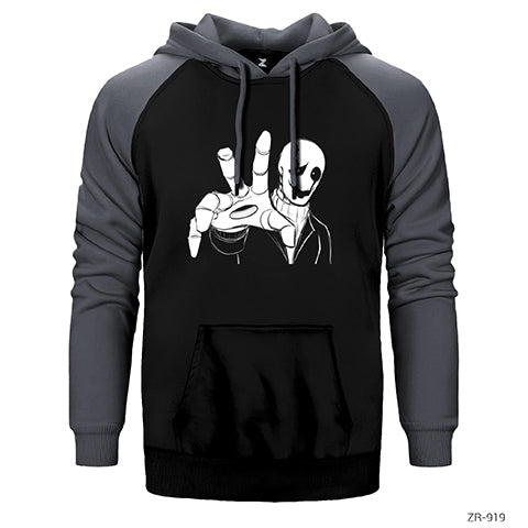 W.D. Gaster Çift Renk Reglan Kol Sweatshirt / Hoodie