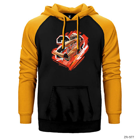 Jordan 23 Brush Çift Renk Reglan Kol Sweatshirt / Hoodie