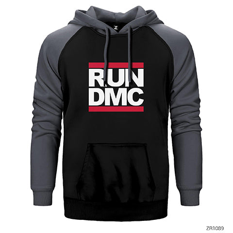 Run Dmc Classic Çift Renk Reglan Kol Sweatshirt / Hoodie