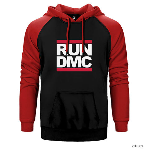 Run Dmc Classic Çift Renk Reglan Kol Sweatshirt / Hoodie