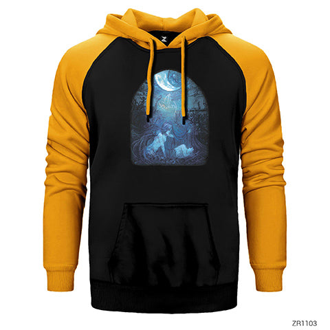 Alcest Ecailles De Lune Çift Renk Reglan Kol Sweatshirt / Hoodie