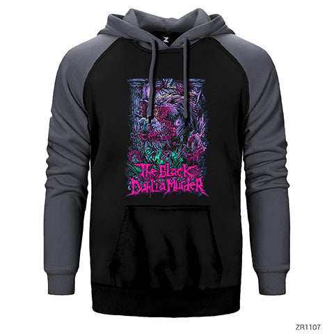 Black Dahlia Murder Çift Renk Reglan Kol Sweatshirt / Hoodie