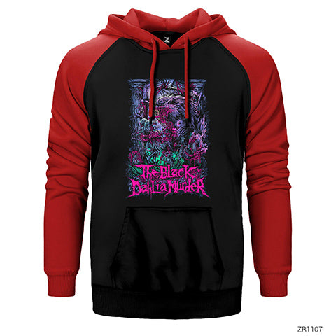 Black Dahlia Murder Çift Renk Reglan Kol Sweatshirt / Hoodie