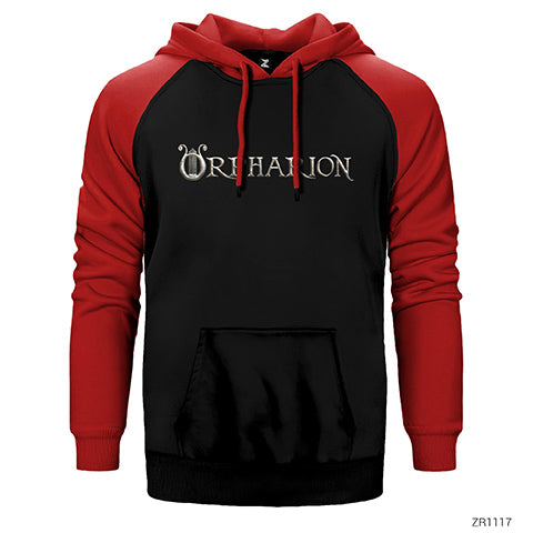 Orpharion Çift Renk Reglan Kol Sweatshirt / Hoodie