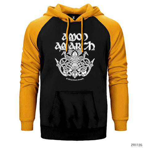 Amon Amart Battle Çift Renk Reglan Kol Sweatshirt / Hoodie