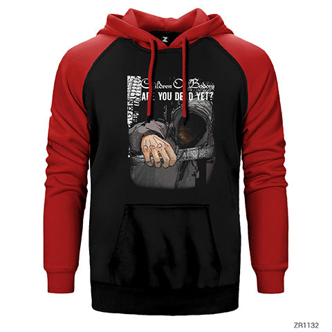 Children of Bodom Are You Dead Yet Çift Renk Reglan Kol Sweatshirt / Hoodie