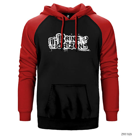 Bring Me The Horizeon Logo Çift Renk Reglan Kol Sweatshirt / Hoodie