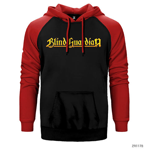 Blind Guardian Çift Renk Reglan Kol Sweatshirt / Hoodie