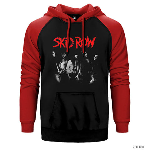 Skidrow Çift Renk Reglan Kol Sweatshirt / Hoodie