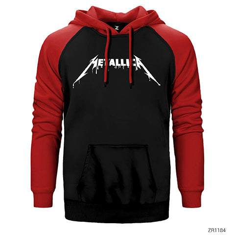 Metallica Cry Çift Renk Reglan Kol Sweatshirt / Hoodie