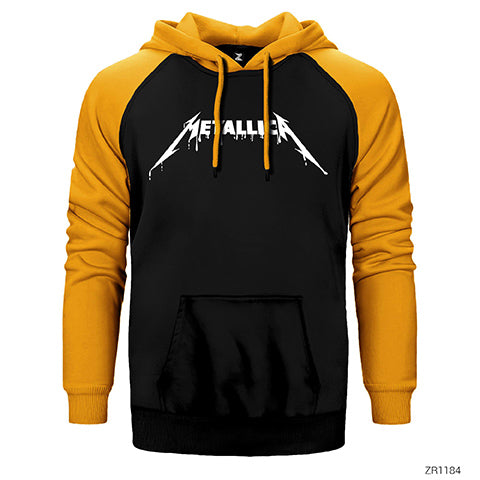 Metallica Cry Çift Renk Reglan Kol Sweatshirt / Hoodie