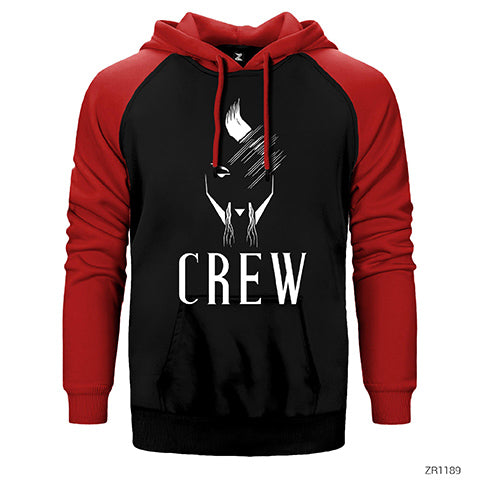 Hayko Cepkin Crew Çift Renk Reglan Kol Sweatshirt / Hoodie