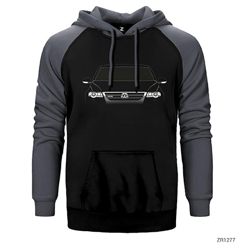 Volkswagen Passat R36 Çift Renk Reglan Kol Sweatshirt / Hoodie