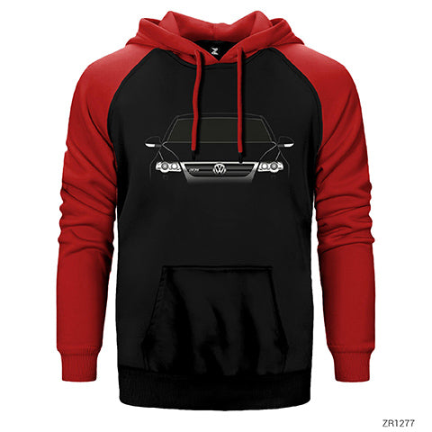 Volkswagen Passat R36 Çift Renk Reglan Kol Sweatshirt / Hoodie