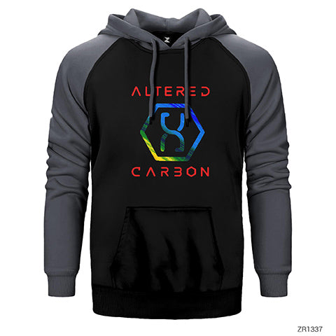 Altered Carbon 2 Çift Renk Reglan Kol Sweatshirt / Hoodie