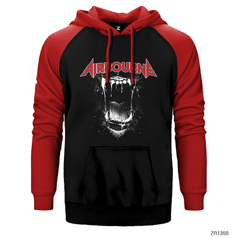 Airbourne Çift Renk Reglan Kol Sweatshirt / Hoodie