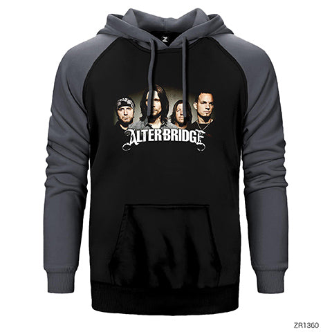 Alter Bridge Grup Çift Renk Reglan Kol Sweatshirt / Hoodie
