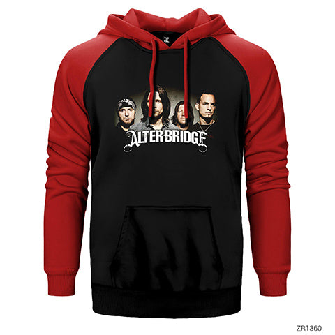 Alter Bridge Grup Çift Renk Reglan Kol Sweatshirt / Hoodie