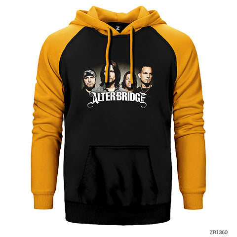 Alter Bridge Grup Çift Renk Reglan Kol Sweatshirt / Hoodie