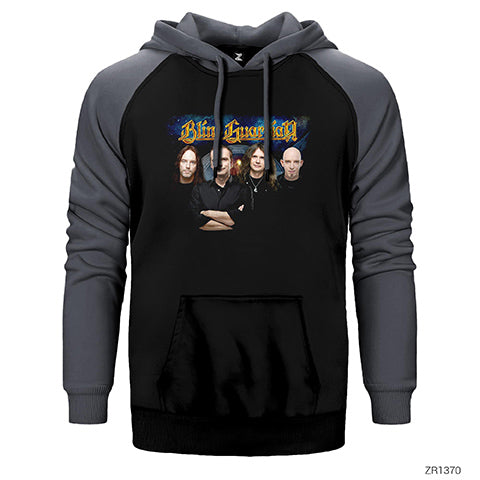 Blind Guardian Grup Çift Renk Reglan Kol Sweatshirt / Hoodie