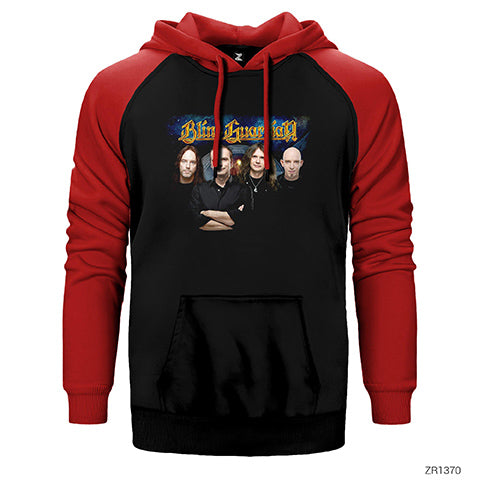 Blind Guardian Grup Çift Renk Reglan Kol Sweatshirt / Hoodie