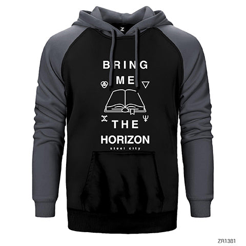 Bring Me The Horizon Steel City Çift Renk Reglan Kol Sweatshirt / Hoodie