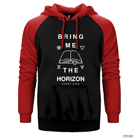 Bring Me The Horizon Steel City Çift Renk Reglan Kol Sweatshirt / Hoodie