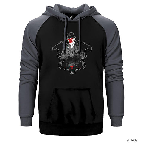 Watch man Çift Renk Reglan Kol Sweatshirt / Hoodie