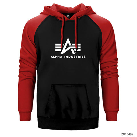 Alpha Industries Çift Renk Reglan Kol Sweatshirt / Hoodie