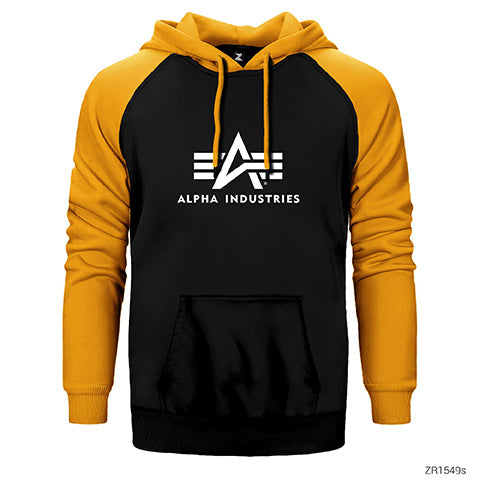 Alpha Industries Çift Renk Reglan Kol Sweatshirt / Hoodie