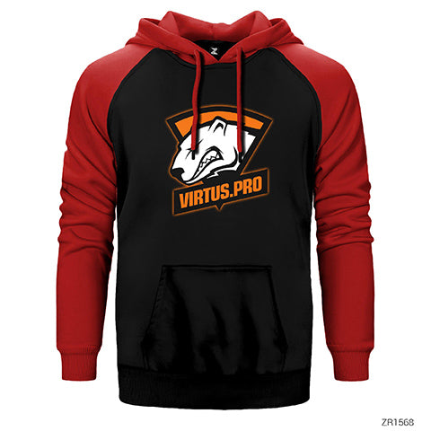 CSGO Virtus Pro Çift Renk Reglan Kol Sweatshirt / Hoodie