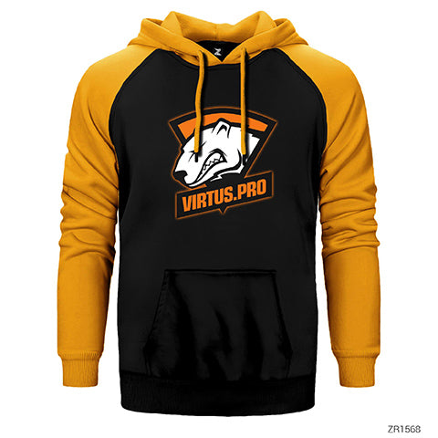 CSGO Virtus Pro Çift Renk Reglan Kol Sweatshirt / Hoodie