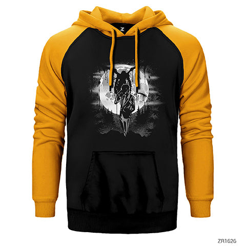 Death Note Judgement Çift Renk Reglan Kol Sweatshirt / Hoodie