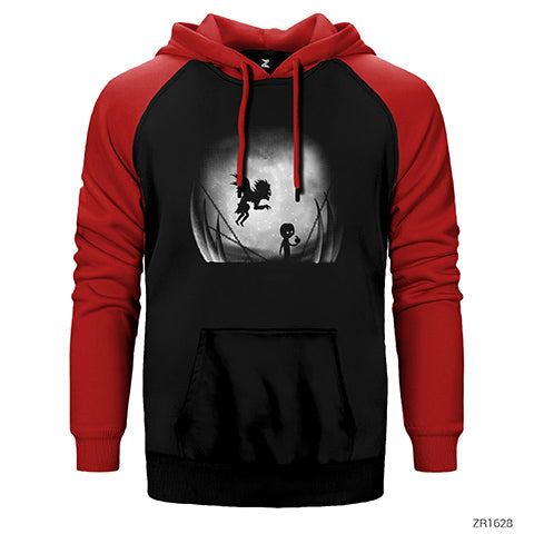 Death Note Limbo Çift Renk Reglan Kol Sweatshirt / Hoodie