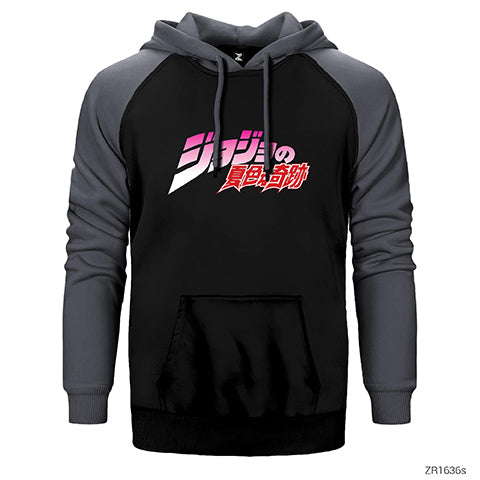 Jojo Çift Renk Reglan Kol Sweatshirt / Hoodie