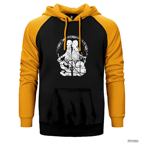 Sword Art Online Classic Çift Renk Reglan Kol Sweatshirt / Hoodie
