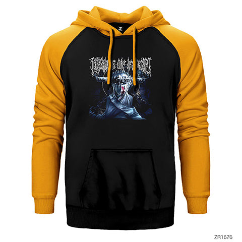 Cradle of Filth Çift Renk Reglan Kol Sweatshirt / Hoodie