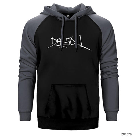 Defsoul Çift Renk Reglan Kol Sweatshirt / Hoodie