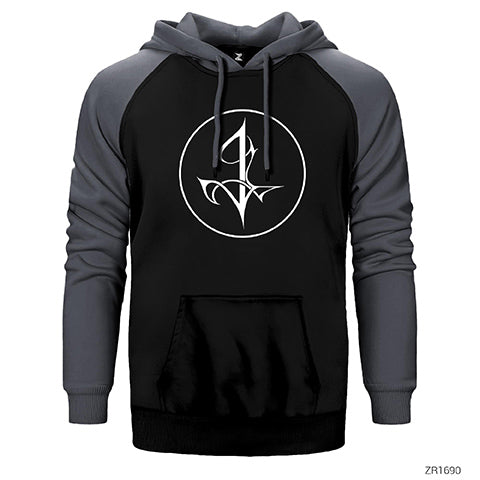 Insomnium Logo 2 Çift Renk Reglan Kol Sweatshirt / Hoodie