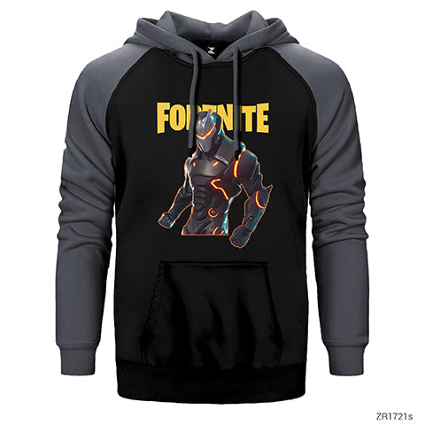 Fortnite Omega Skin Çift Renk Reglan Kol Sweatshirt / Hoodie
