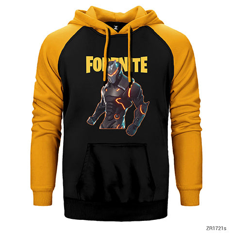 Fortnite Omega Skin Çift Renk Reglan Kol Sweatshirt / Hoodie