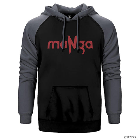 Manga Çift Renk Reglan Kol Sweatshirt / Hoodie