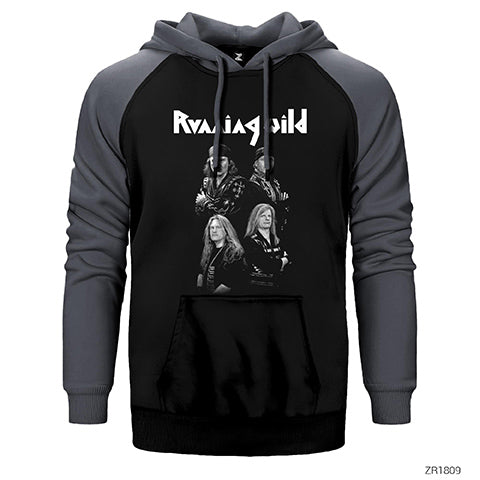 Running World Group Çift Renk Reglan Kol Sweatshirt / Hoodie