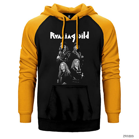 Running World Group Çift Renk Reglan Kol Sweatshirt / Hoodie