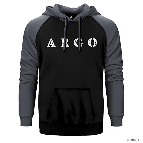 Gazapizm Argo Çift Renk Reglan Kol Sweatshirt / Hoodie