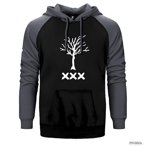 XXX Tentection Tribute Çift Renk Reglan Kol Sweatshirt / Hoodie
