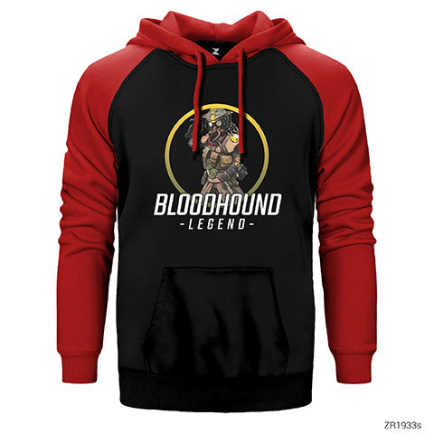Apex Legends Bloodgound Çift Renk Reglan Kol Sweatshirt / Hoodie