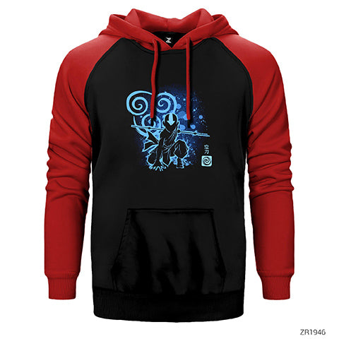 Avatar Of The Air Çift Renk Reglan Kol Sweatshirt / Hoodie