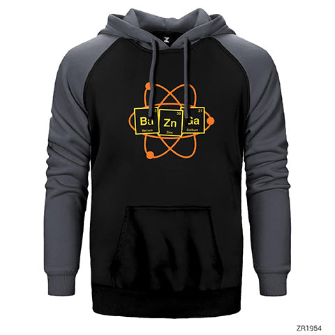 Bazinga Science Çift Renk Reglan Kol Sweatshirt / Hoodie