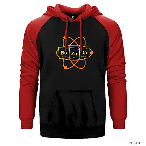 Bazinga Science Çift Renk Reglan Kol Sweatshirt / Hoodie